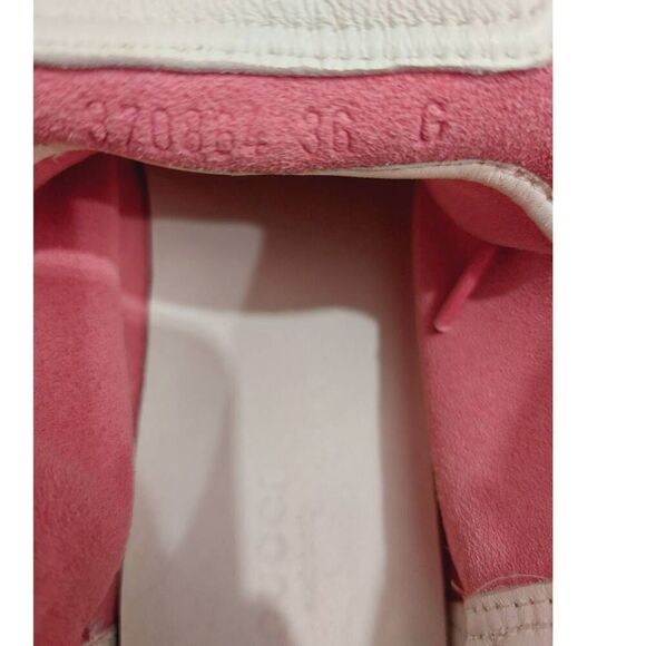Authentic Gucci Pink Suede High Top Sneakers 36 EU / 5.5 US - Picture 12 of 16